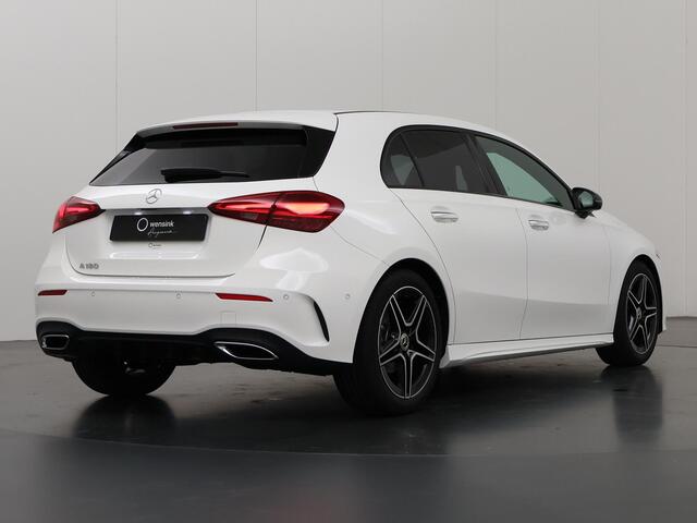 Mercedes-Benz A-KLASSE 180 Star Edition AMG Line | Nightpakket | Achteruitrijcamera | MULTIBEAM LED | Sfeerverlichting | Panoramaschuifdak | Sfeerverlichting