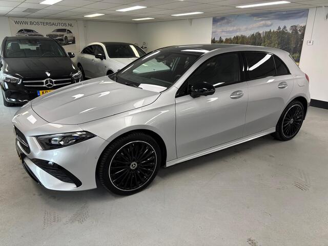 Mercedes-Benz A-KLASSE 250 e AMG Pano Burmester 360 Keyless 19" Dodehoek