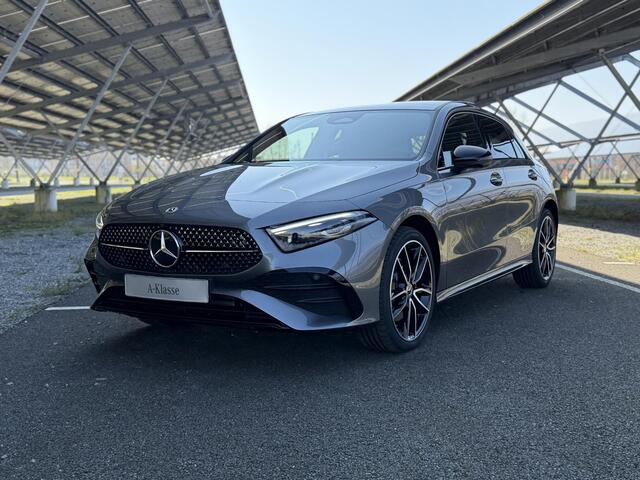 Mercedes-Benz A-KLASSE 250e Business Solution AMG | Night | AMG-line plus | Panoramadak | Head-up display | Memory stoelen | 360 camera | Sfeerverlichting | Multibeam LED |