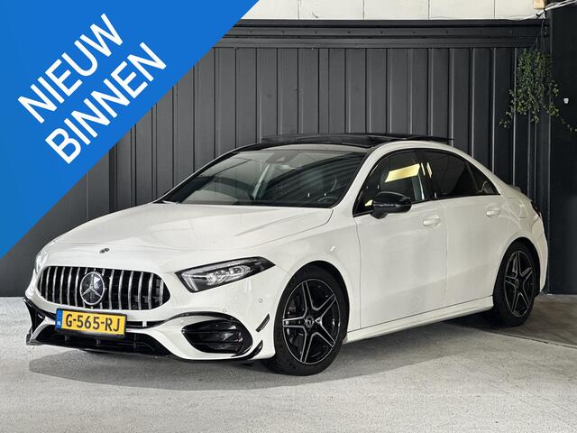 Mercedes-Benz A-KLASSE 180 Business Solution AMG | AMG-styling | Panorama-dak | Achteruitrijcamera | Carplay | Cruise Control | Stoelverwarming | LED koplampen |