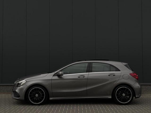 Mercedes-Benz A-KLASSE 200 d Bus. Sol. AMG M18 LAGE KM PANO NAVI LEDER LED 1E EIGG