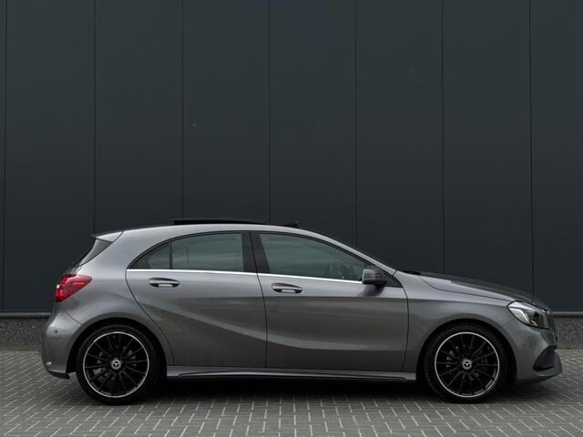 Mercedes-Benz A-KLASSE 200 d Bus. Sol. AMG M18 LAGE KM PANO NAVI LEDER LED 1E EIGG