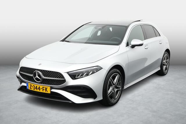 Mercedes-Benz A-KLASSE 250 e AMG | Panoramadak | Dodehoekassistent | Privacy Glas Achter | Sfeerverlichting | Stoelverwarming | Parkeersensoren |