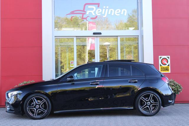 Mercedes-Benz A-KLASSE 180 BUSINESS SOLUTION AMG | PANORAMA SCHUIF/KANTEL DAK | SFEER VERLICHTING | ELEKTRISCH VERSTELBARE VOORSTOELEN MET GEHEUGEN FUNCTIE | STOEL VERWARMING OP BEIDE VOORSTOELEN | MULTIBEAM LED KOPLAMPEN | ACHTERUITRIJ CAMERA | APPLE CARPLAY/ANDROID AUTO | NAV