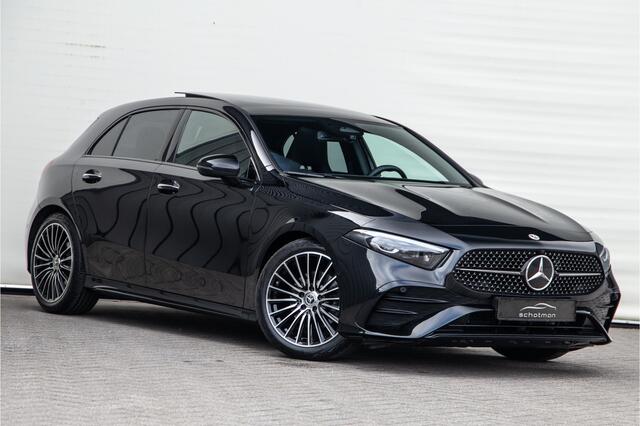 Mercedes-Benz A-KLASSE 180 AMG Nightpakket, Pano, Widescreen, Sfeerverlichting 19"