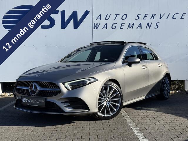 Mercedes-Benz A-KLASSE 250 4MATIC AMG-Line | Pano | Trekhaak | MultiBeam LED | Ambient Light | 19 inch