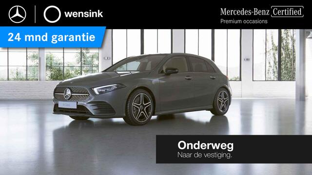 Mercedes-Benz A-KLASSE 250 e AMG Line | Night | Panoramadak | Multibeam | Stoelverwarming | Sfeerverlichting | Widescreen |