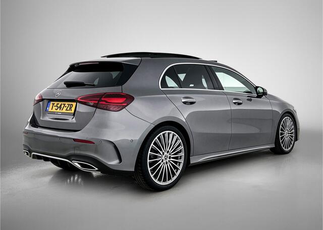 Mercedes-Benz A-KLASSE 180 AMG Line | AMG-Line interieur | AMG-Line Exterieur | 360 Camera | Memory Seats | Panorama Schuifdak | Sfeerverlichting | Inclusief 24 maanden MB Certified garantie voor Europa.