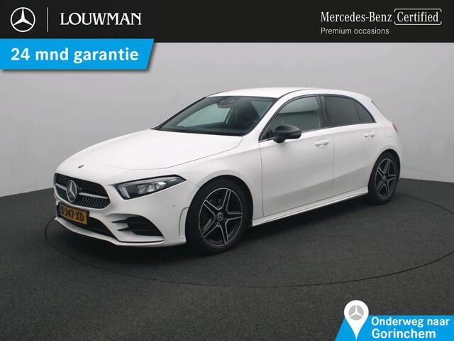 Mercedes-Benz A-KLASSE 180 Business Solution AMG AMG Line | Night Pakket | Sfeerverlichting | Ledkoplampen | Parkeerpakket met achteruitrijcamera. Inclusief 24 maanden Mercedes-Benz Certified garantie voor Europa.