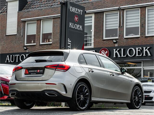 Mercedes-Benz A-KLASSE 250e AMG BRUIN LEDER ELEK SPIEGELS 19 INCH LMV LED AMBIENT LIGHTS