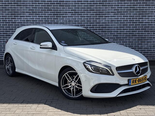 Mercedes-Benz A-KLASSE 180 Business Solution AMG | AMG-Line | Sportstoelen | Stoelverwarming | Navigatie | Achteruitrijcamera | Parkeersensoren | Lichtmetalen Velgen 18 inch | LED Koplampen