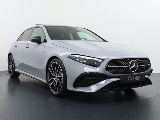 Mercedes-Benz A-KLASSE 180 Business Solution AMG | Panorama - Schuifdak | Burmester Surround Sound | Memorystoelen | Head-Up Display | 360° Camera | Multibeam Led | Apple Carplay & Android Auto