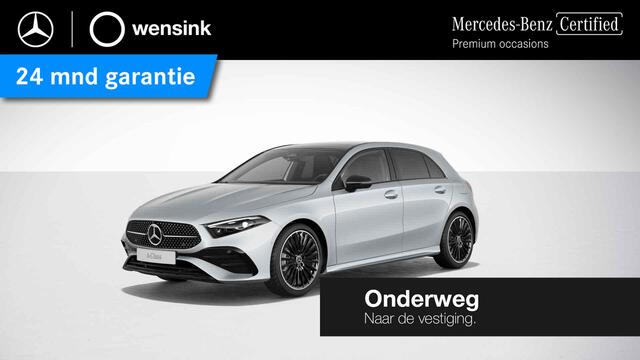 Mercedes-Benz A-KLASSE 180 AMG Line | Night | Panoramadak | Stoelverwarming | Digital Light |