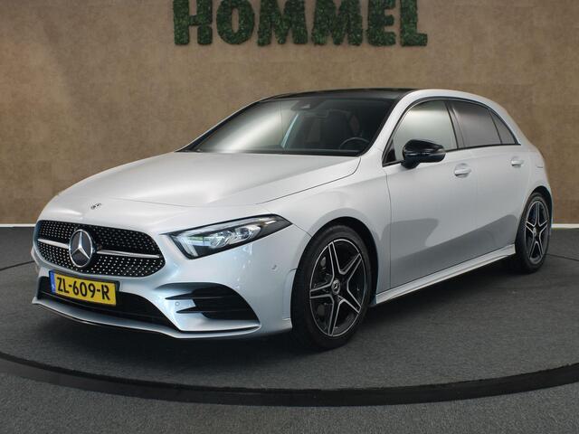 Mercedes-Benz A-KLASSE 180 Business Solution AMG Night Upgrade - ORIGINEEL NEDERLANDSE AUTO - PANORAMADAK - AMG STYLING - AUTOMATISCHE AIRCO - ACHTERUITRIJCAMERA - KEYLESS START - PARKEERSENSOREN VOOR EN ACHTER - VOORSTOELEN VERWARMD - BLUETOOTH-TELEFOONVOORBERIEDI