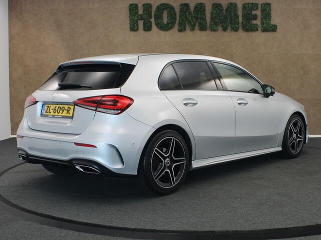 Mercedes-Benz A-KLASSE 180 Business Solution AMG Night Upgrade - ORIGINEEL NEDERLANDSE AUTO - PANORAMADAK - AMG STYLING - AUTOMATISCHE AIRCO - ACHTERUITRIJCAMERA - KEYLESS START - PARKEERSENSOREN VOOR EN ACHTER - VOORSTOELEN VERWARMD - BLUETOOTH-TELEFOONVOORBERIEDI