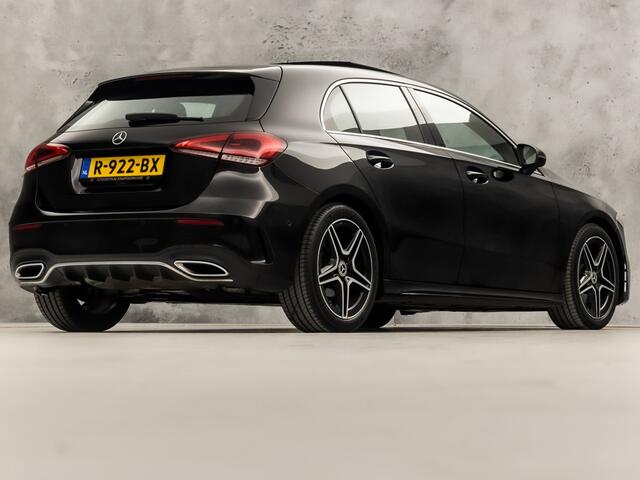 Mercedes-Benz A-KLASSE 180 AMG Sport Automaat (PANORAMADAK, GROOT NAVI, LEDER/ALCANTARA, CAMERA, STOELVERWARMING, SPORTSTOELEN, NIEUWE APK, LANE ASSIST, NIEUWSTAAT)
