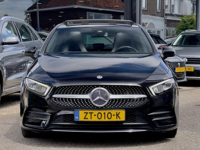 Mercedes-Benz A-KLASSE 200 AUT7 AMG-STYLING PREMIUM PLUS PANODAK LEDER 19 INCH-LMV NAVI CAMERA DIGI-DASH APPLE-CARPLAY LED PDC