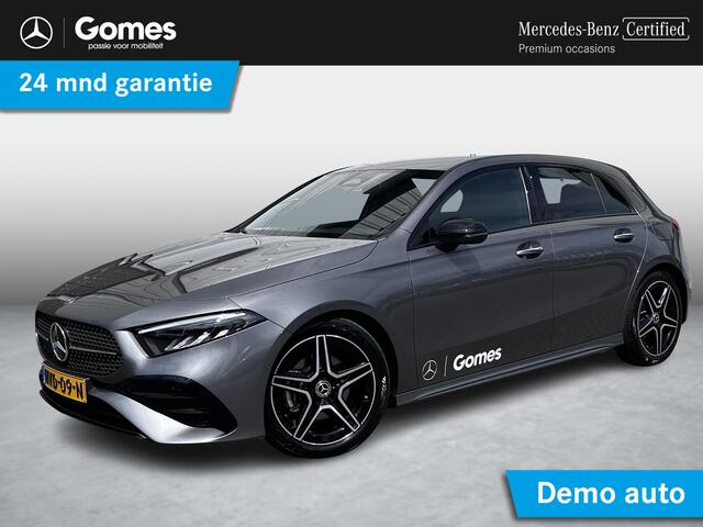 Mercedes-Benz A-KLASSE 180 Star Edition AMG | Night Pakket | Apple CarPlay | Android Auto | Sfeerverlichting | Stoelverwarming | Parkeersensoren | Achteruitrijcamera | Elektrisch Inklapbare Buitenspiegels