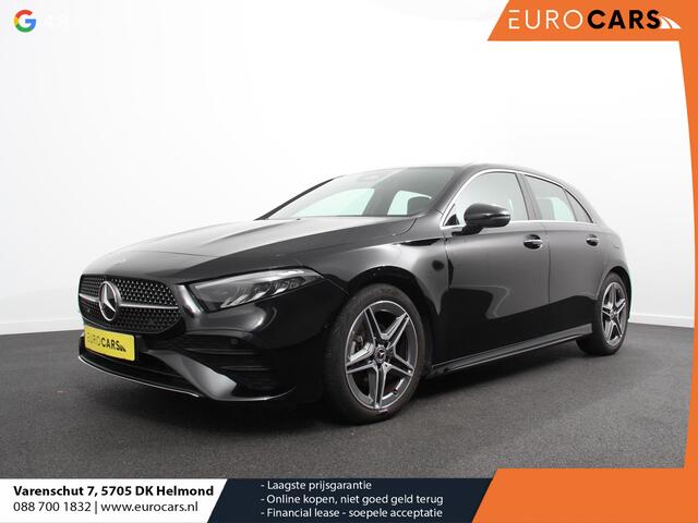 Mercedes-Benz A-KLASSE 200 Automaat AMG Line Navigatie Climate control Camera Parkeer sensoren Half Lederen Bekleding Led Cruise Control adaptive LM Velgen Dab Led