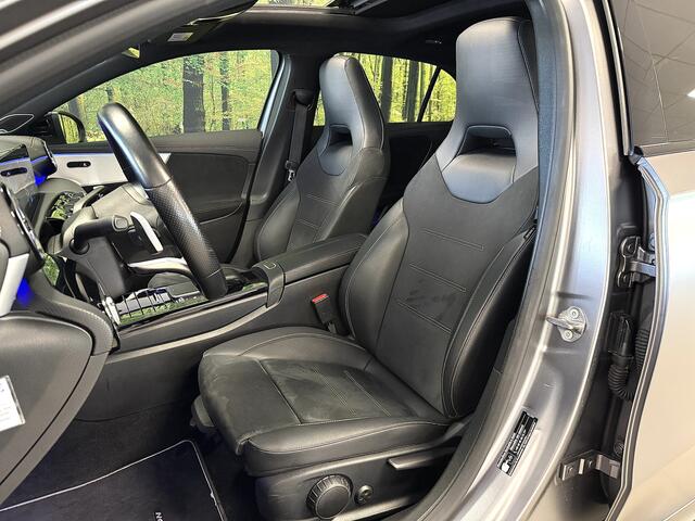 Mercedes-Benz A-KLASSE 250 e Premium Plus | Grafietgrijs Mango | Burmester | Panorama dak | Head-Up Display | 360° Camera | Multibeam Led | Sfeerverlichting | Trekhaak | Apple Carplay | Android Auto |