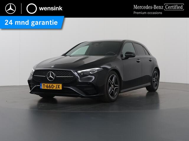 Mercedes-Benz A-KLASSE 180 AMG Line | Night | Burmester | Sfeerverlichting | Dodehoekassistent | Multibeam LED |