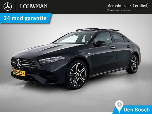 Mercedes-Benz A-KLASSE 250 e Business Solution AMG | Trekhaak | Nightpakket | parkeerpakket met achteruitrijcamera | Verwarmde stoelen vooraan | Inclusief 24 maanden Mercedes-Benz Certified garantie voor Europa.