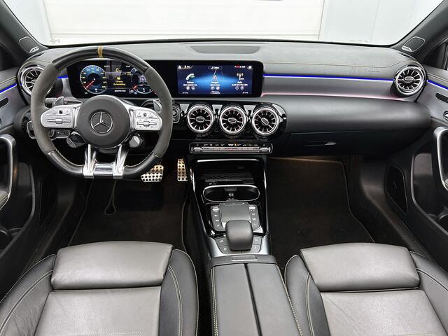 Mercedes-Benz A-KLASSE AMG 45 S 4MATIC+ | Alarm klasse 3/5 | 360° camera | Elektrisch verstelbare stoelen | Inclusief 24 maanden Mercedes-Benz Certified garantie voor Europa.