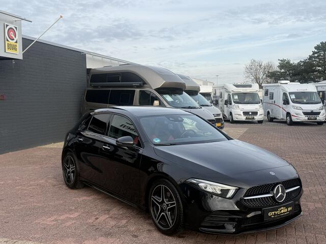 Mercedes-Benz A-KLASSE 200 Launch Edition Premium AMG-Line automaat panoramadak navigatie climate ctr cruise ctr leder keyless-go lmv 18 inch dealer onderhouden
