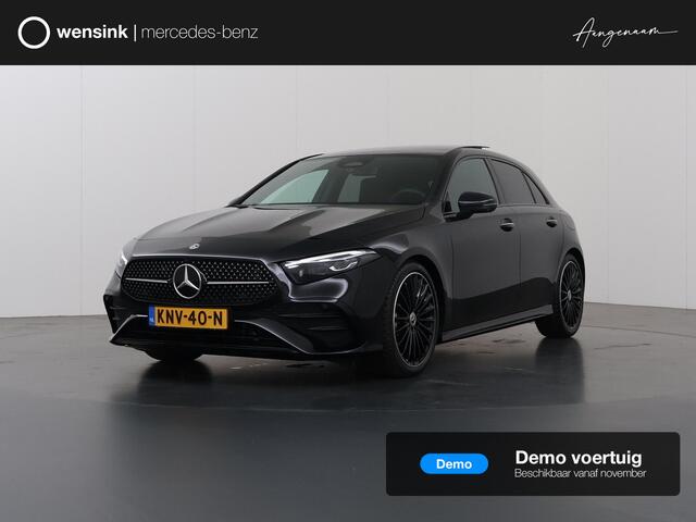 Mercedes-Benz A-KLASSE 180 Business Solution AMG | Panoramaschuifdak | Premium plus | Head-Up | Stoelverwarming | Achteruitrijcamera | MULTIBEAM LED |
