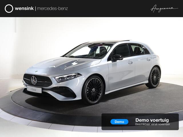 Mercedes-Benz A-KLASSE 180 Business Solution AMG | Panoramaschuifdak | AMG Line Plus pakket | 19"AMG-velgen | Head-up display | Dodehoekassistent |