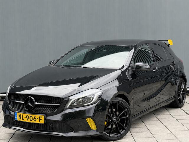 Mercedes-Benz A-KLASSE BWJ 2017 | 180 d Business Solution | CLIMA | NAVI | CAMERA A | SPORSTOELEN | LEDER/STOF | PDC 2X | LED/XENON | AMG SPOILER | DONKER GLAS |