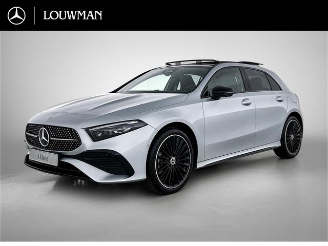 Mercedes-Benz A-KLASSE 250 e 140 Year Edition | Premium Plus | Parkeerpakket | Panoramaschuifdak | 360° camera | Burmester surround sound system | 19 inch multispaaks lichtmetalen AMG-velgen |