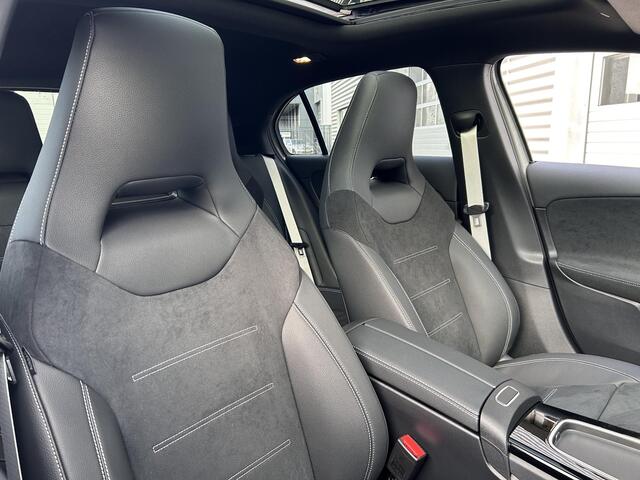 Mercedes-Benz A-KLASSE 180 Business Solution AMG | AMG Plus Pakket | Night Pakket | Panoramadak | Burmester Surround Sound | 360° Camera | Dodehoekassistent | Head-up Display | Elektrisch Verstelbare Stoelen + Memory "| DEMO Beschikbaar vanaf December