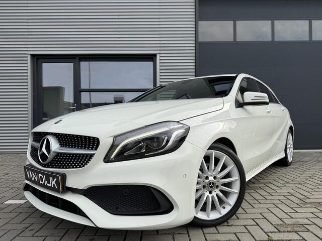 Mercedes-Benz A-KLASSE 160 AMG White Art Pakket ?Automaat ?Full LED ?Navigatie ?Camera ?Apple Carplay & Android Auto ?Half Leder Alcantara ?Sfeerverlichting ?Lichtmetaal