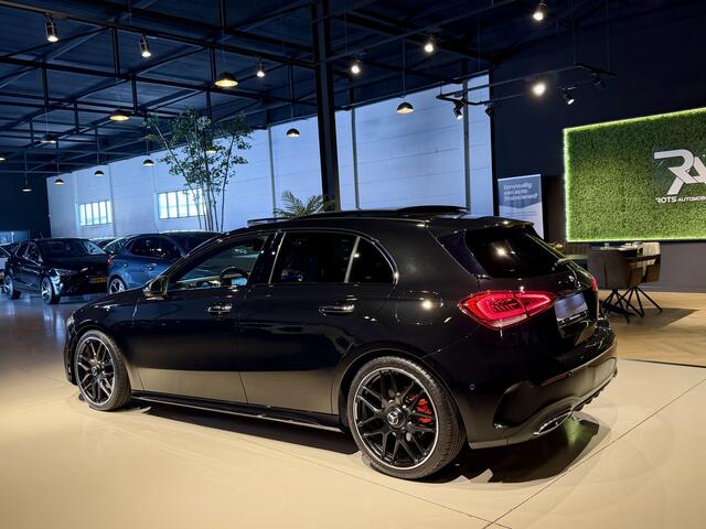 Mercedes-Benz A-KLASSE A200 AMG Pano|Camera|Memory|Sfeer|Night Zwart