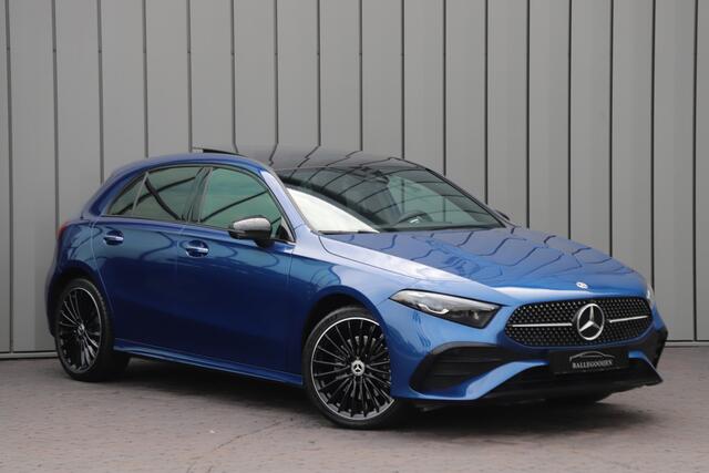 Mercedes-Benz A-KLASSE 250e AMG | 218PK | Head-up | Memory | Keyless-go | Sfeerverlichting | Distronic+ | Pano | Multibeam | Standkachel | 2024.