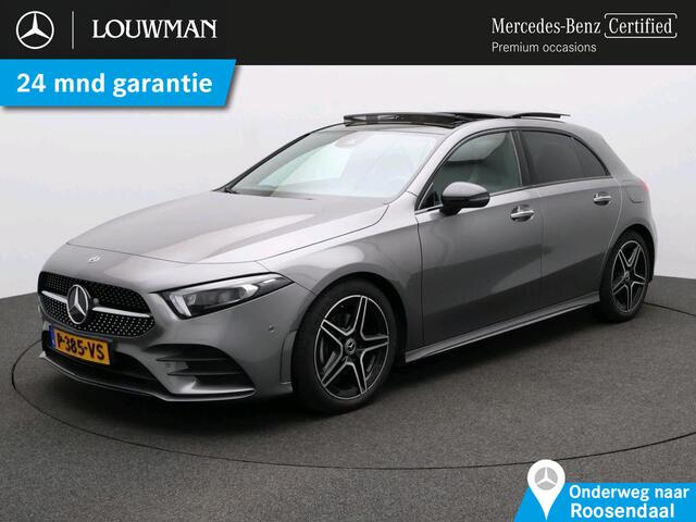 Mercedes-Benz A-KLASSE 180 Business Solution AMG AMG Line | Night Pakket | Schuif-Kanteldak | Inclusief 24 maanden MB Certified garantie voor Europa.