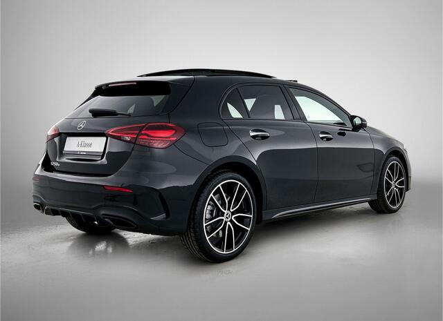 Mercedes-Benz A-KLASSE 250 e Business Solution AMG | AMG Line Plus pakket | Nightpakket | MULTIBEAM LED | 360° camera | Panoramaschuifdak | Smartphone-integratie | Head-up display | 19 inch AMG velgen |
