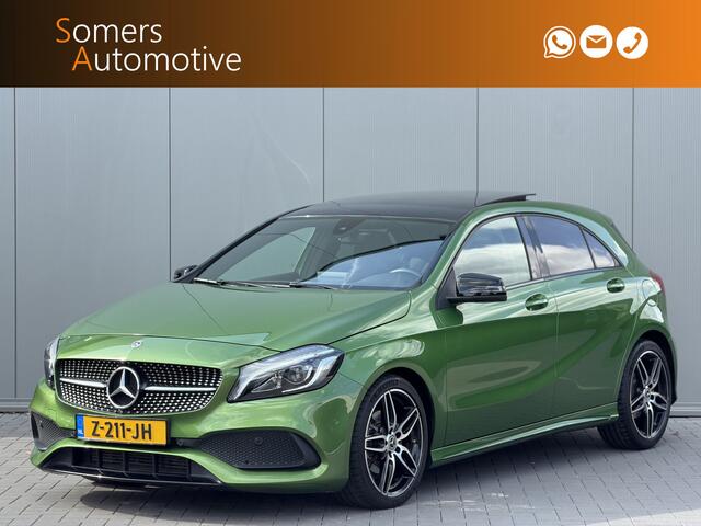 Mercedes-Benz A-KLASSE 180 AMG Night | Panorama | 18" | Camera | Dealeronderhouden !