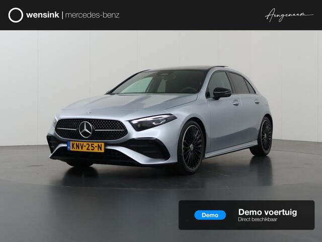 Mercedes-Benz A-KLASSE 180 Business Solution AMG | Panoramaschuifdak | Premium Plus pakket | Stoelverwarming | Achteruitrijcamera | MULTIBEAM LED |