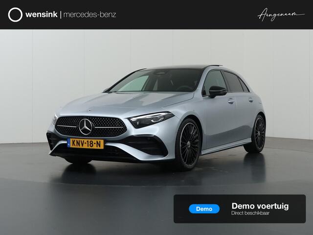 Mercedes-Benz A-KLASSE 180 Business Solution AMG | Panoramaschuifdak | Premium plus | Head-Up | Stoelverwarming | Achteruitrijcamera | MULTIBEAM LED |
