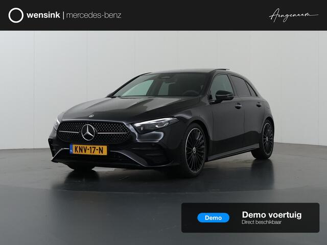 Mercedes-Benz A-KLASSE 180 Business Solution AMG | Panoramaschuifdak | Premium plus | Head-Up | Stoelverwarming | Achteruitrijcamera | MULTIBEAM LED |