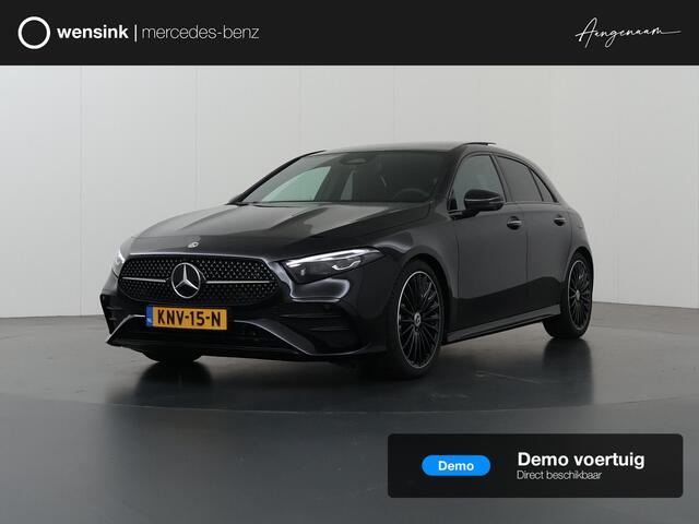Mercedes-Benz A-KLASSE 180 Business Solution AMG | Panoramaschuifdak | Premium plus | Head-Up | Stoelverwarming | Achteruitrijcamera | MULTIBEAM LED |