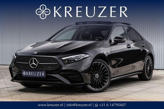 Mercedes-Benz A-KLASSE 250e AMG Line | 9.900KM | Panorama | Memory | 360 Camera | Sfeerverlichting