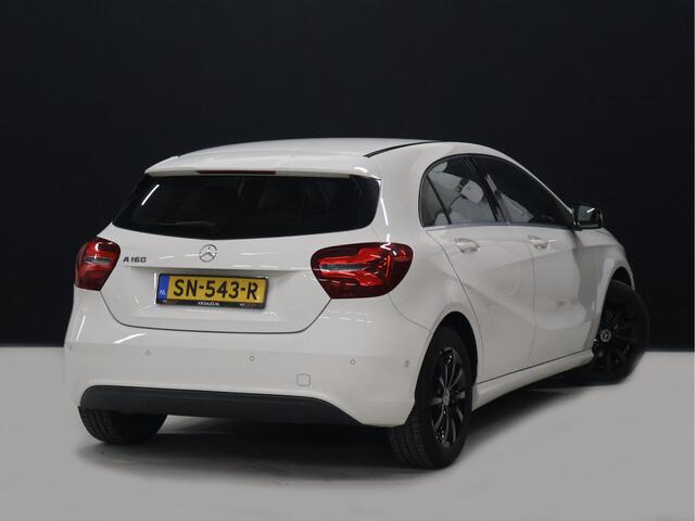 Mercedes-Benz A-KLASSE 160 Ambition [CRUISE CONTROL, PDC V+A, STUURWIEL MULTIFUNCTIONEEL, CLIMATE CONTROL, LED, GARMIN MAP PILOT, SPORTSTOELEN, REGENSENSOR, NIEUWSTAAT]