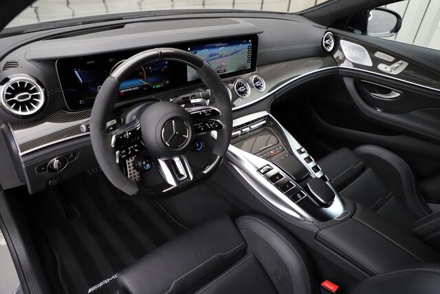 Mercedes-Benz AMG-GT 4-Door Coupe 63 S E Performance | 843PK | Keramische-remmen | 4W-Sturing | Schaalstoelen | Carbon | Head-up | Keyles-go | Burmester | Stoelkoeling | 2023.