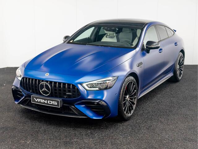 Mercedes-Benz AMG-GT 4-Door Coupe AMG 43 4MATIC+ Premium Plus | Spectraalblauw Magno | Carbonpakket | Night | Nappa