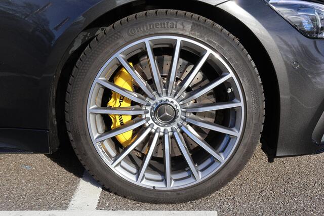 Mercedes-Benz AMG-GT 4-Door Coupe AMG 53 4MATIC+ Premium Plus I Performance stoelen I Achteras besturing I Luchtvering I Schuifdak I 360 camera I Distronic I Burmester I Head-up I Carbon pakket I I Nederlandse auto I 4 zitter I 1e eigenaar I Bruin leder I BTW auto I