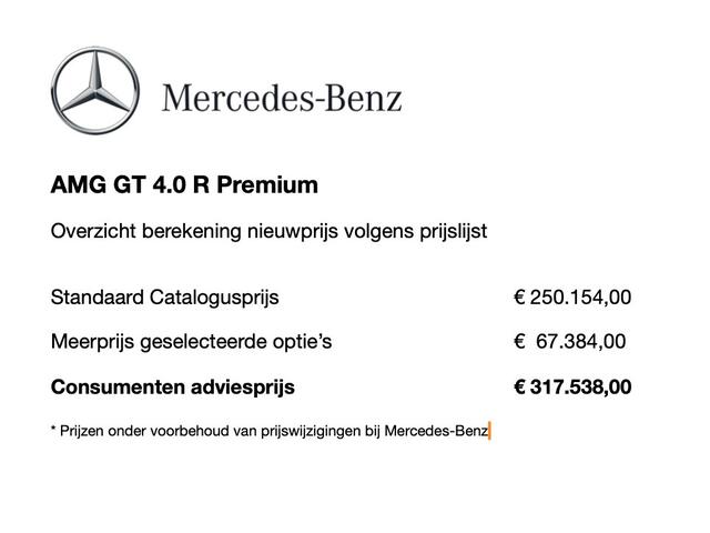 Mercedes-Benz AMG-GT 4.0 R Pro 1/750 | NL auto | Full Xpel