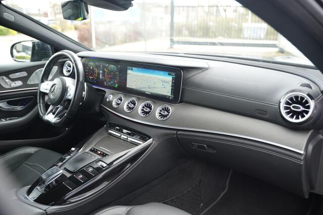 Mercedes-Benz AMG-GT 4-Door Coupe AMG 43 Premium Plus Burmester Ambient Nappa Leder Carbon Stoelvent.